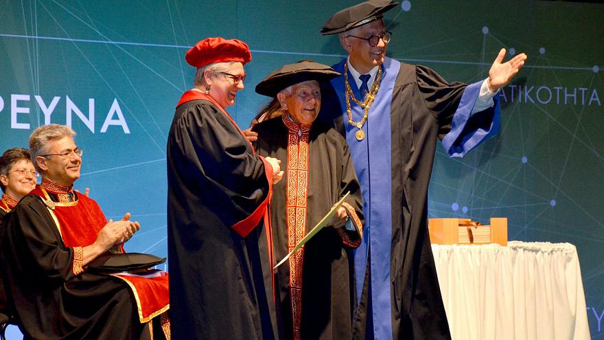 97-year-old graduate - University of Cyprus